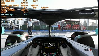 F1 2019 - Max Settings (DX12) - GTX 1060 6GB | i7 8700k (stock) [1080p]