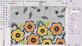 How to branch objects in WILCOM embroidery software (design punching karna)