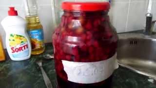 НАЛИВКА на МАЛИНЕ и КРЫЖОВНИКЕ.РЕЦЕПТ НА КУХНЕ.Процеживание