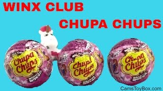 Winx Club Chupa Chups Toy Surprises for Girls Fun Playing Opening Surprise Chocolate Eggs
