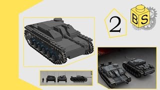 Инструкция по сборке ПТ-САУ StuG III G | Lego Stug 3 G tank instruction  (Lego | Лего) HD