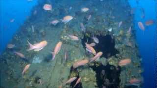 Alone in the dark - Dive to 120 mt - U-boot 455 Wreck