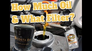 How Much Oil and What Filter Does My 2010 Honda Accord Take? 2.4 / 3.5