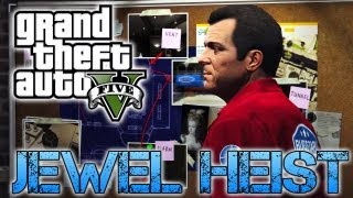 Grand Theft Auto V | JEWELLERY STORE HEIST | PS3 HD Gameplay
