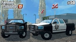Farming Simulator 15 моды: Sheriff PickUp (50 серия) (1080р)