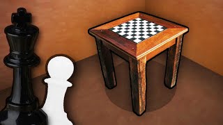 КАК СДЕЛАТЬ ШАХМАТНЫЙ СТОЛ В МАЙНКРАФТ БЕЗ МОДОВ? ДЕКОРАЦИИ MINECRAFT (часть 1)