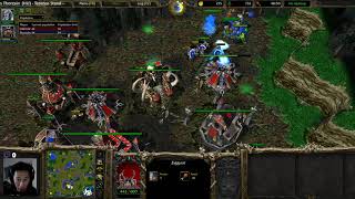 TGW (UD) vs Thorzain (HU) - WarCraft 3 - Necro Wagon - WC####