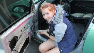 Снятие дверных карт Opel Astra H