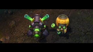 Headhunter Caitlyn, Hazmat Heimerdinger, Soulstealer Vladimir Skin Pictures - League of Legends PBE