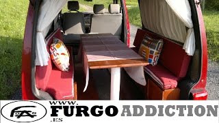 ALQUILER FURGONETA CAMPER AUTOCARAVANA CAMPING.