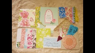 紙もの好きの雑記帳 62 紙もの素材交換便 (from Vistra) Paper swap
