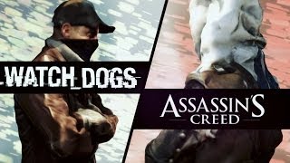 ВЕЛИКАЯ РЭП БИТВА. Watch Dogs VS Assassin's Creed