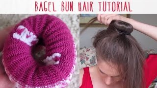 Bagel Bun Hair Tutorial