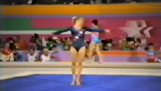 5th T CAN Anita Boten FX - 1984 Olympic Games 9.700