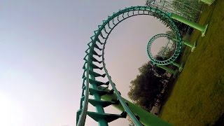 Vortex front seat on-ride HD POV Calaway Park