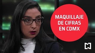 Maquillaje de cifras del crimen en la CDMX - Punto y Contrapunto