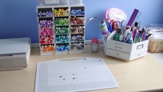 Craft Room Tour 2012 | The Card Grotto