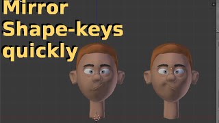 Tip: Mirror Shape Keys in Blender