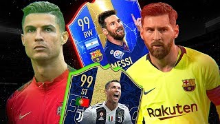 МЕССИ против РОНАЛДУ - КТО ЛУЧШИЙ В ULTIMATE TEAM ФИФА 10 - ФИФА 19 ?!