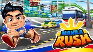 Manila Rush - Прикольный раннер  на Android ( Review)