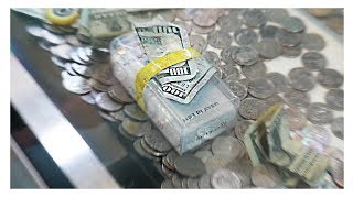 IPOD WRAPPED WITH $100 BILL!! || Coin Pusher On The Edge