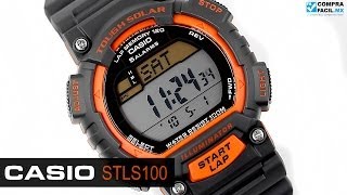 Reloj Casio STLS100 Naranja- www.CompraFacil.mx