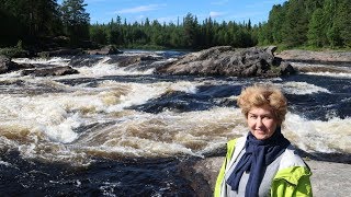 Сплав по реке Тумча на  байдарке Викинг 4.7