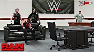 WWE 2K18 Custom Story - Roman Reigns Returns Raw 2017 ft. Zombies, Cena, Strowman, Taker - PART 5