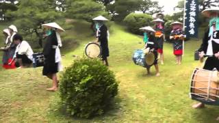 広島県縮景園「田植まつり」