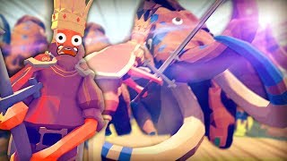 die GRÖßTEN KÖNIGE vs die STÄRKSTE MAMMUT ARMEE! - Totally Accurate Battle Simulator (TABS)