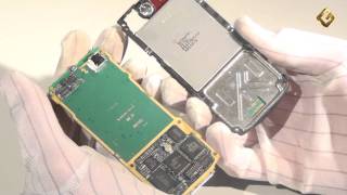 Ремонт Nokia N70 - замена подложки клавиатуры в телефоне