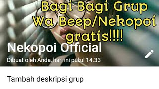 Bagi Bagi Grup Wa Beep/Nekopoi