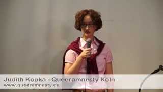 20140918 Fluchtgrund sexuelle Identität - Judith Kopka / Queeramnesty