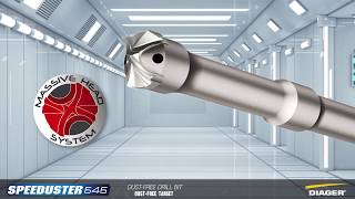 Dust-free sds-max drill bit Speeduster removes all dust
