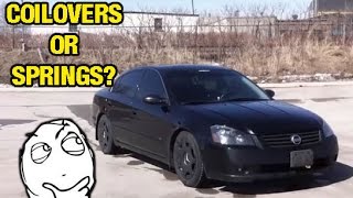 Coilovers vs Lowering Springs - My Experience