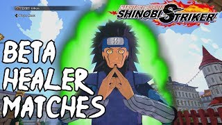 Naruto Shinobi Striker Beta Online Gameplay : Learning the ABC of Medical-nin