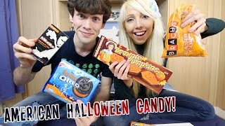 Trying American Halloween Candy w/ BananaJamana