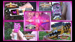Pink Ranger Fan Morph Compilation (Power Rangers Samurai - Super Ninja Steel) *Neo-Saban Era*