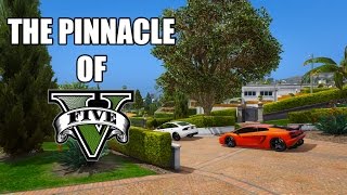 Pinnacle of V PC (GTA 5) - MSI R9 280x - FX 8350 (FPS COUNTER) WITHOUT RESHADE!!!