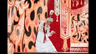 Красивый казахский танец в финале "Мисс Казахстан 2019"