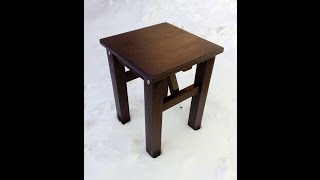 Простая табуретка своими руками, stool DIY