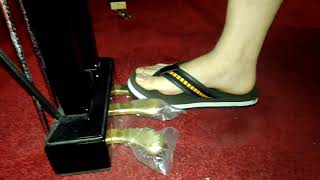 Yamaha Grand Piano pedal pumping in Mr. D.I.Y Mens Slippers