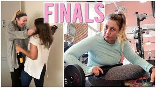 Tyler's Birthday SURPRISE, Finals, & Work Out with me!