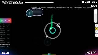 Freddie Benson | Koda Kumi - Guess Who Is Back [Fiery's Extreme] +HDDT 99.78% {#1 802pp FC} - osu!