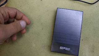 Как разобрать внешний винчестер silicon power 1tb