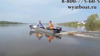 Вятка Профи 37 алюминиевая моторная лодка от Вятбот