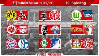 FIFA 20: Spieltag 19 l Saison 2019/20 Bundesliga Prognose l Deutsch [FULL HD]
