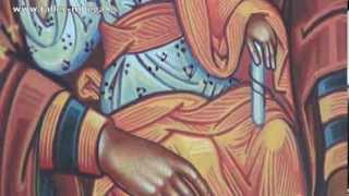 EL ICONO BIZANTINO PASO A PASO. VIRGEN ENTRONADA