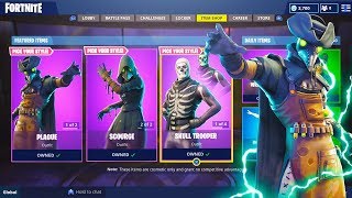 The New PLAGUE SKINS Gameplay in Fortnite..