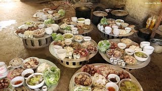 Mâm Cơm Mừng Thọ Bà Ngoại | Hoa Ban Tây Bắc